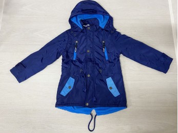 Куртка для мальчика синяя (453)